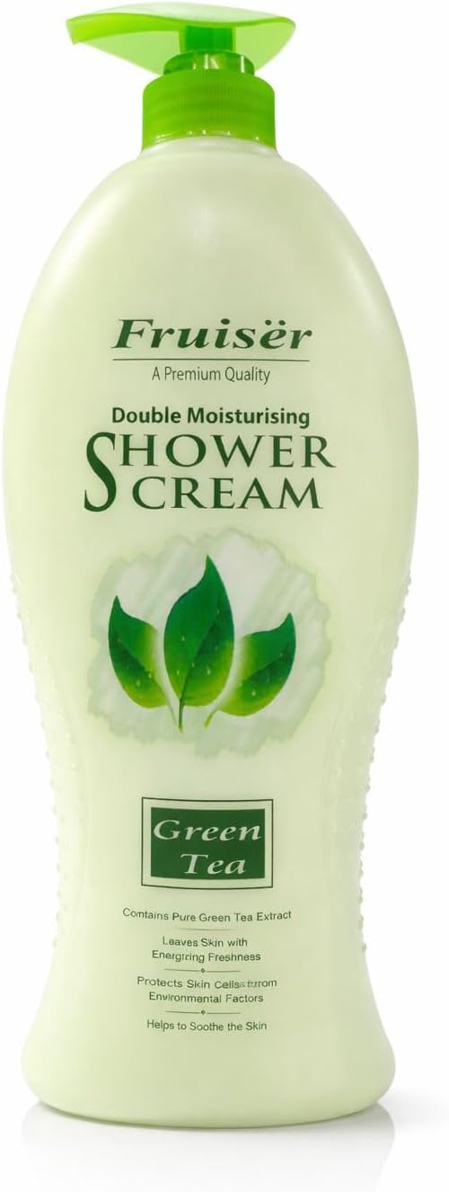 Fruiser Shower Cream Greentea, 1000ML