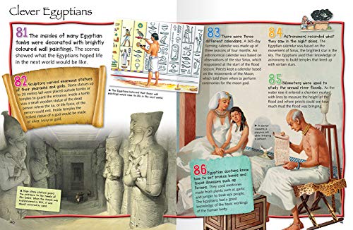 100 Facts - Ancient Egypt: Be a Pharaoh for a Day and Visit the Land of Pyramids and Mummies - Image 3