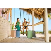 American Tourister Stratum 3.0 Carry-On Spinner, Airline Approved, Durable Hardside Luggage, Expands 1.5", RightHeight™ Adjustable Handle, Black — image 6