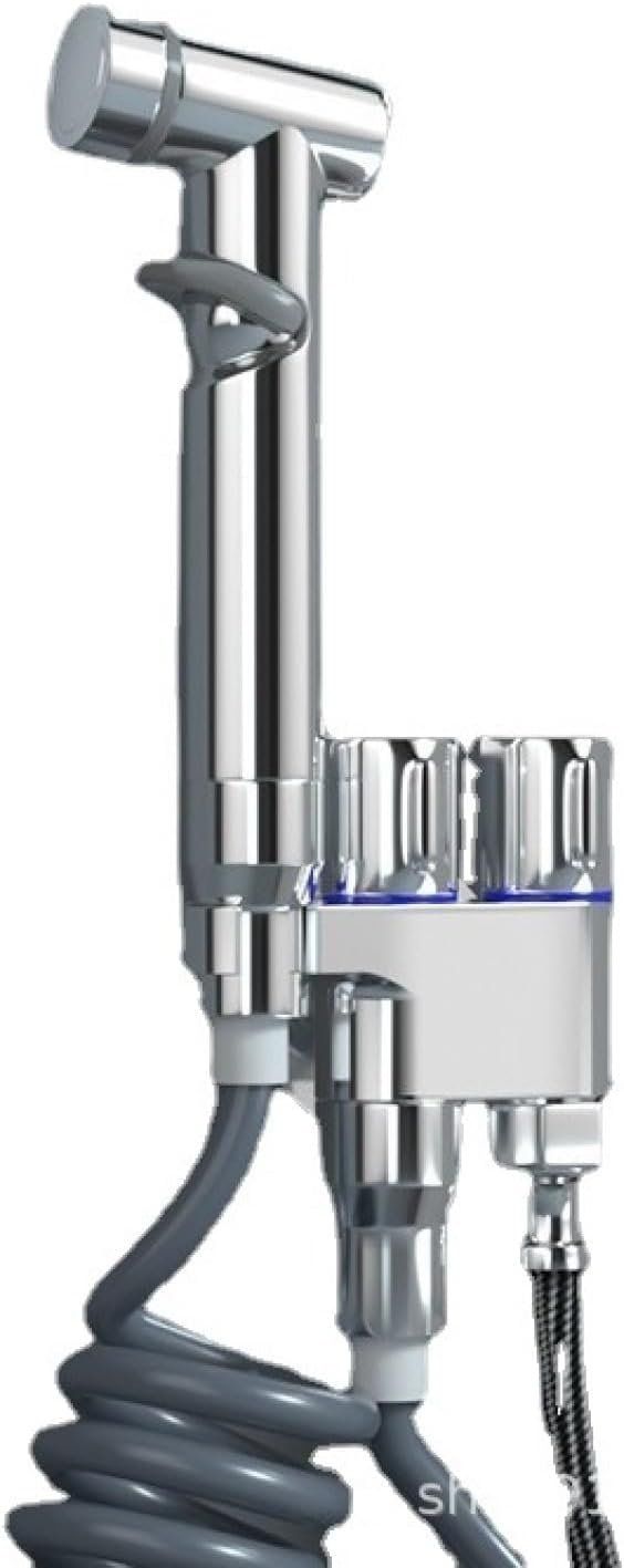 Toilet Shower Spray Kit Wall Mounted Chrome Portable Bidet Sprayer for Toilet Toilet Shower Hose for Pet Bath