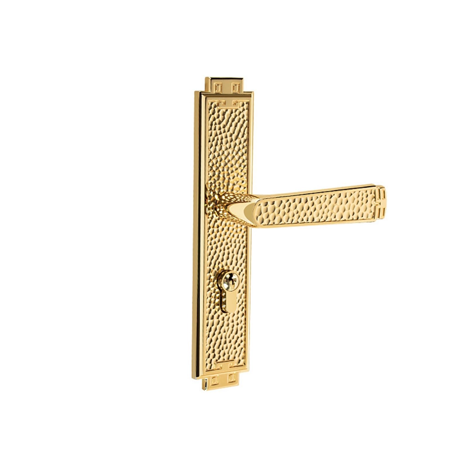 Aepqbgqj One Color European Style Pure Copper Lever Door Lock For Bedroom Silent