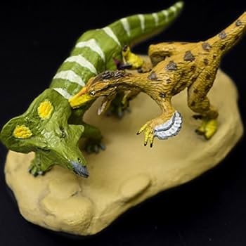 Amazon.co.jp: ヴェロキラプトル vs プロトケラトプス ミニモデル(FDW
