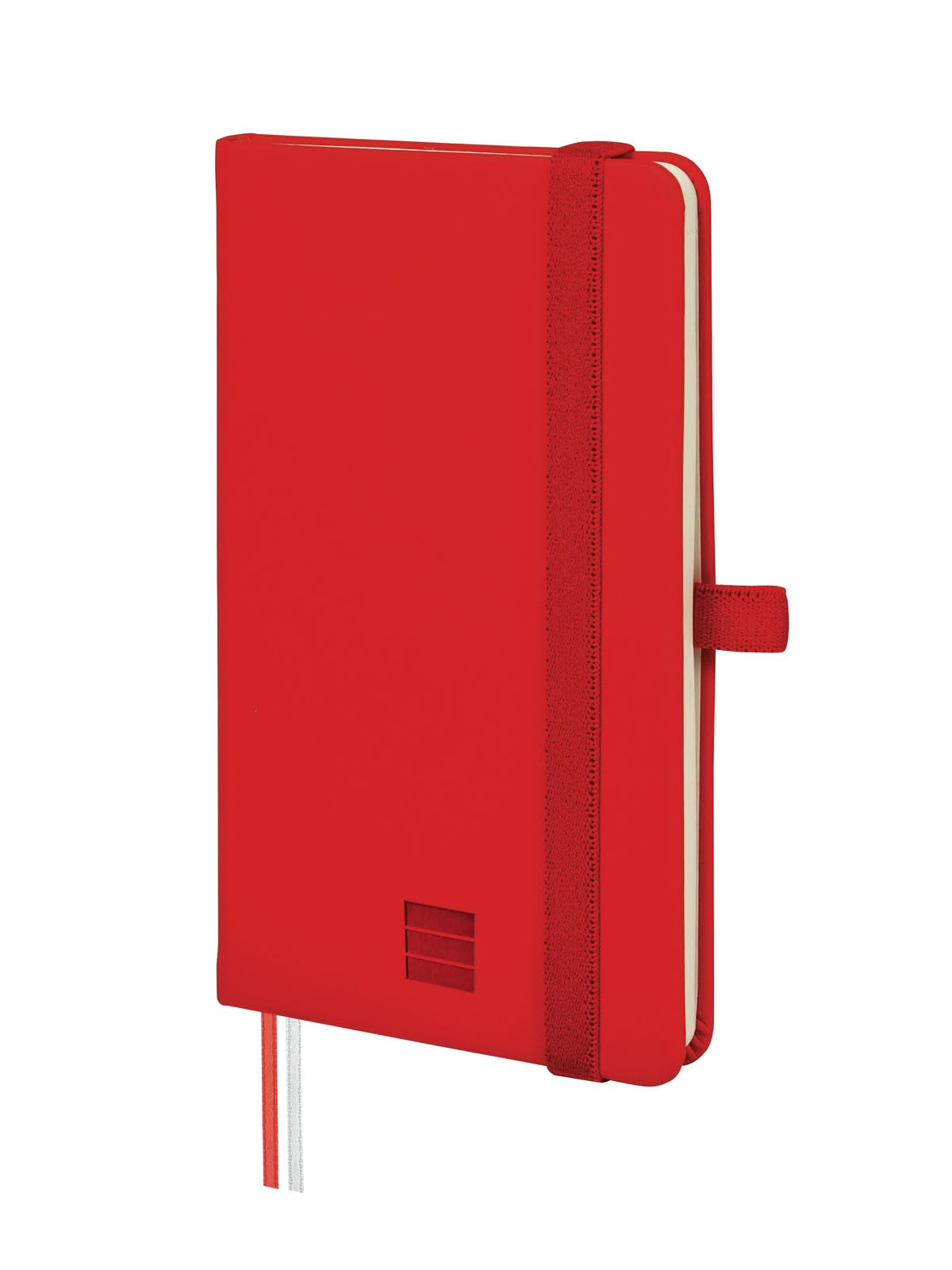 FINOCAM - Nexo Notebook Hard Cover Plain Red, Pocket