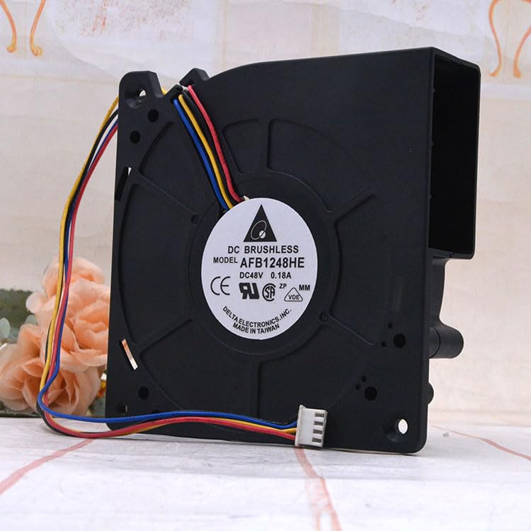 AFB1248HE 48V 0.18A 12032 4-Wire Motherboard PWM Speed regulating Turbo Blower