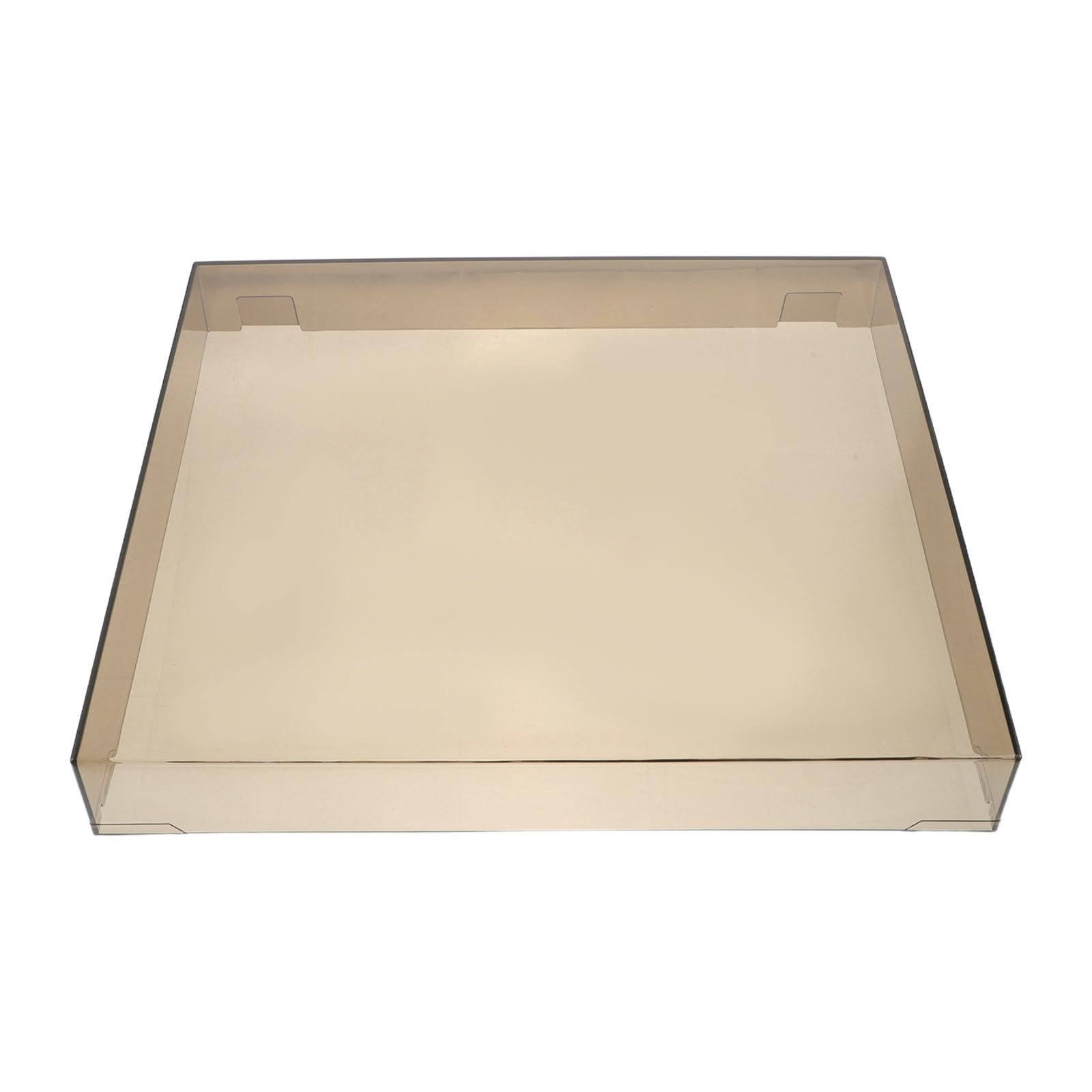 Tapa Antipolvo para Tocadiscos de Vinilo Acrílica Transparente | 1 Pieza, Alta Transparencia, Protección contra Polvo, Visibilidad Clara para Equipo de Audio