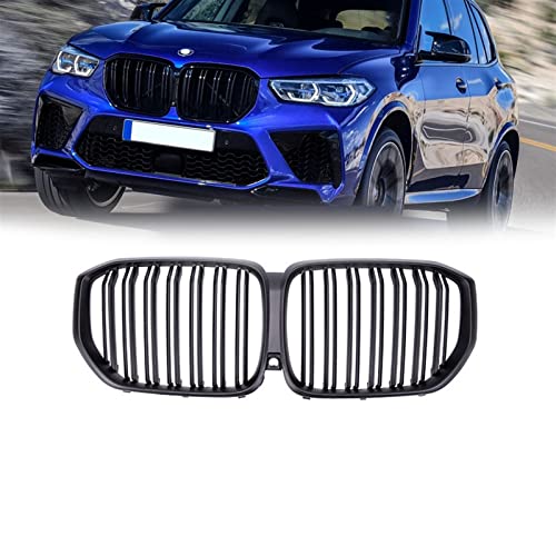 Grille de rein pour changer le style du pare-chocs BMW X5 G05 avec des grilles ABS noir brillant