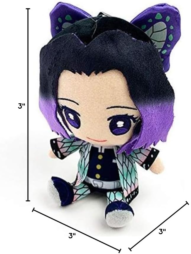 Miniatura 7 de Bandai Demon Slayer Kimetsu no Yaiba Chibi - Peluche Kocho Shinobu