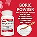 Arymar Boric Powder, Multipurpose Household Cleaner and Freshener, Pure Granular Formula, Versatile Use, Made in The USA (4, Ounces)
