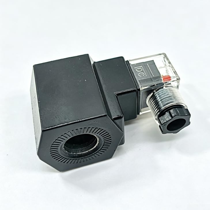 Bobina de electroválvula hidráulica 12 V 24 V 19 mm orificio