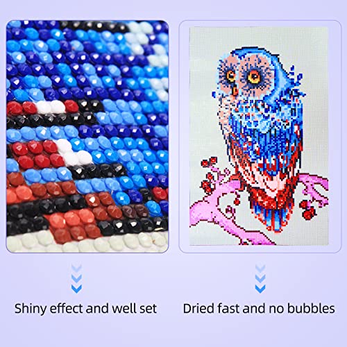 Updated Diamond Painting Sealer 200Ml With 3 Brushes, Diamond Painting Art Glue Permanent Hold&Shine Effect Diamond Painting Accessories For Diamond Painting Kits, Jigsaw Puzzle, Diy Craft #TOP4