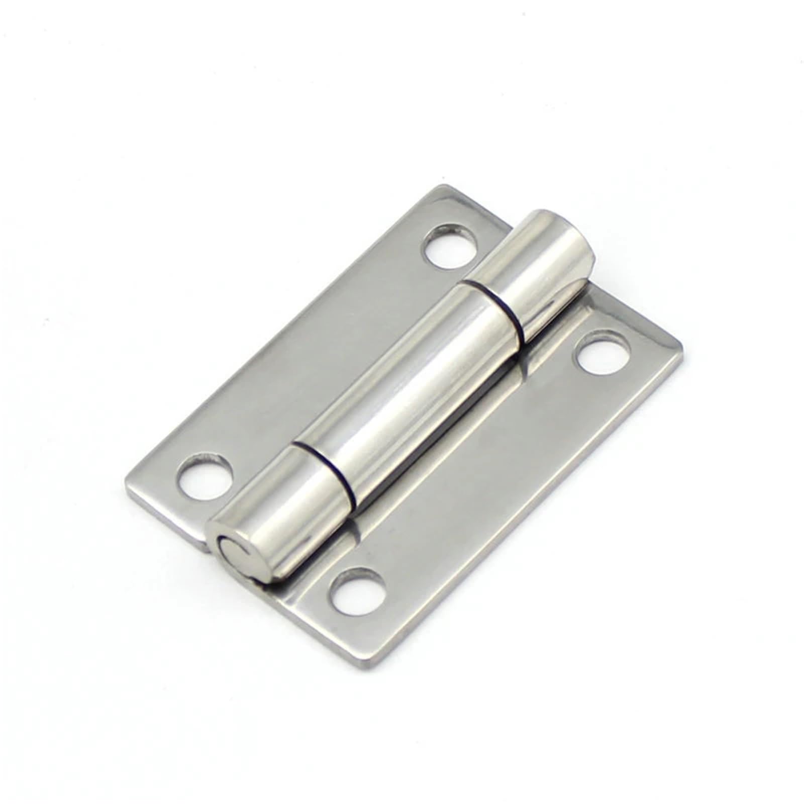 NYRXRYTCA 304 Stainless Steel Cabinet Door Flat Open Folding Hardware Hinge Thickened 1Pcs