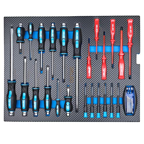 DeTec. Werkzeugkoffer | Werkzeugkiste 175-teilig | CRV-TopQualität | Werkzeugbox - 9