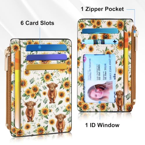 Tipmile Womens Credit Card Holder Wallet, Small Slim RFID Blocking Sleeve by Tipmile - Used condition - Image 3