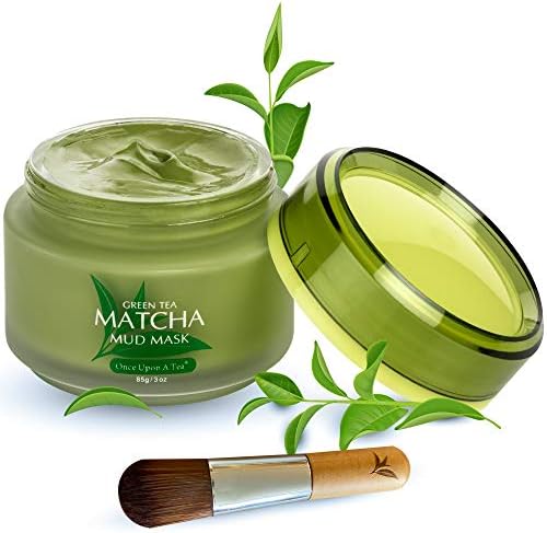 Green Tea Matcha Facial Mud Mask, Removes Blackheads, Reduces Wrinkles, Nourishing, Moisturizing, Improves Overall Complexion, Best Antioxidant, Younger Looking Skin, All Skin Face Types Green Tea Matcha Facial Mud Mask, Removes Blackheads, Reduces Wrinkles, Nourishing, Moisturizing, Improves Overall Complexion, Best Antioxidant, Younger Looking Skin, All Skin Face Types
