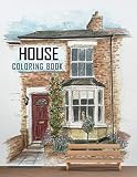 House Coloring Book: An Adult Coloring Book with Exterior Design Houses, Buildings Architecture Detailed & Relaxing!