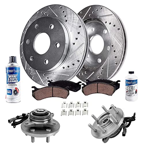 Detroit Axle - RWD Front Brake Kit for Ford 2018-2020 F-150