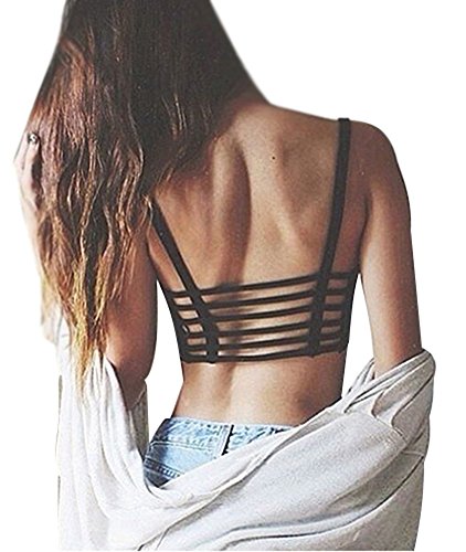 Sutiã feminino Celebrity Sexy com gaiola com gaiola e bojo acolchoado, Preto
