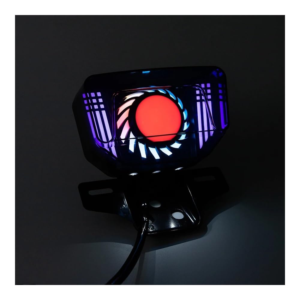 Moto Per Luci Stop Fanale Posteriore Per Accessori Per Moto Integrazione LED RGB Luci Freno Indicatori Di Direzione Componenti Per TMX125/155 CG125