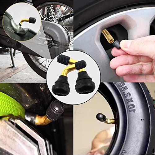 4 pezzi PVR70 valvola per pneumatici senza tubo