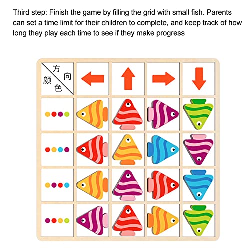 Jeu d'association de couleurs poisson pour les après-midis - 6