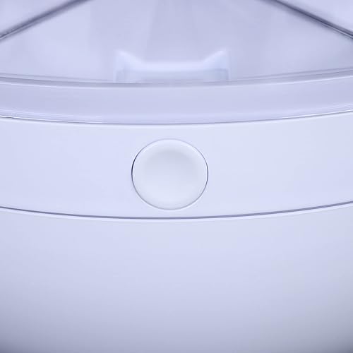 Miniatura 9 de Tanque de almacenamiento de grano giratorio de 6 rejillas con tapa, contenedor de plástico de harina de cereales de arroz de 22.0 lbs, dispensador