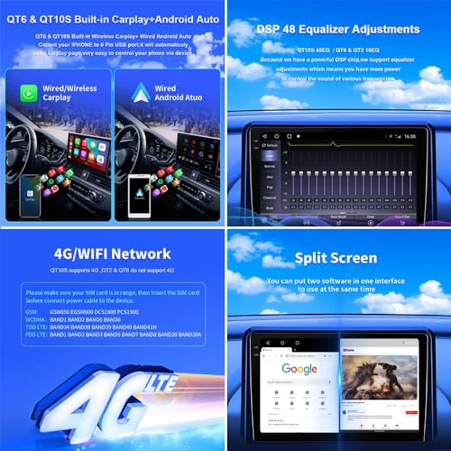 Autoradio écran tactile 9 pouces Android 12 pour remplacer votre console Toyota Prado 2002-2009