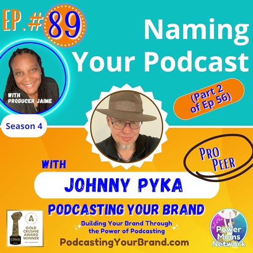 Episode 89: Naming Your Podcast, Part 2 with Johnny Pyka (Podcasting 102)