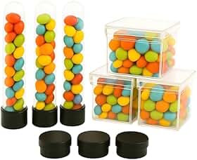 Kit Festa 30 Itens Caixinhas Latinhas Tubetes Personalizáveis (Preto)