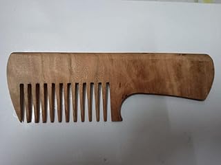 Peach Wood Hair Comb