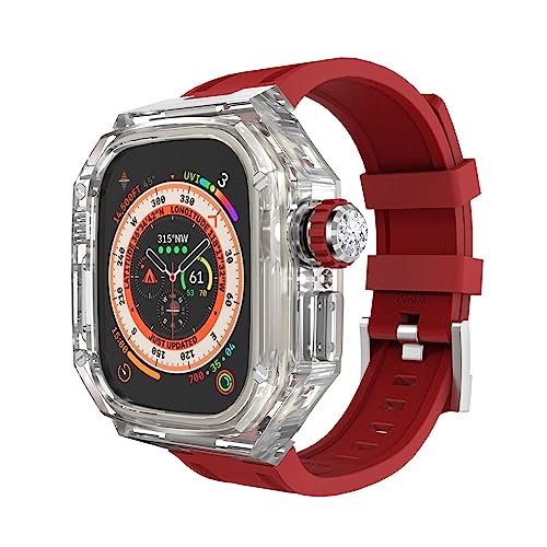 Kit de modificación de correa de reloj de bricolaje para Apple Watch Ultra 8 49mm
