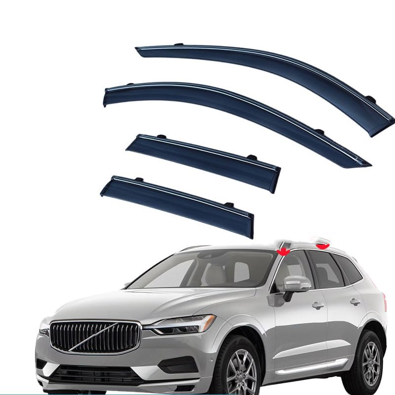 Déflecteurs d'air Volvo XC60 évite la buée et la pluie en voiture