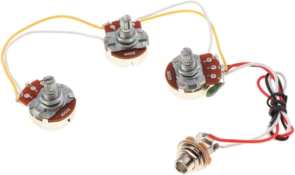 Amazon.co.jp: ジャズベース 回路配線キット トーンボリューム