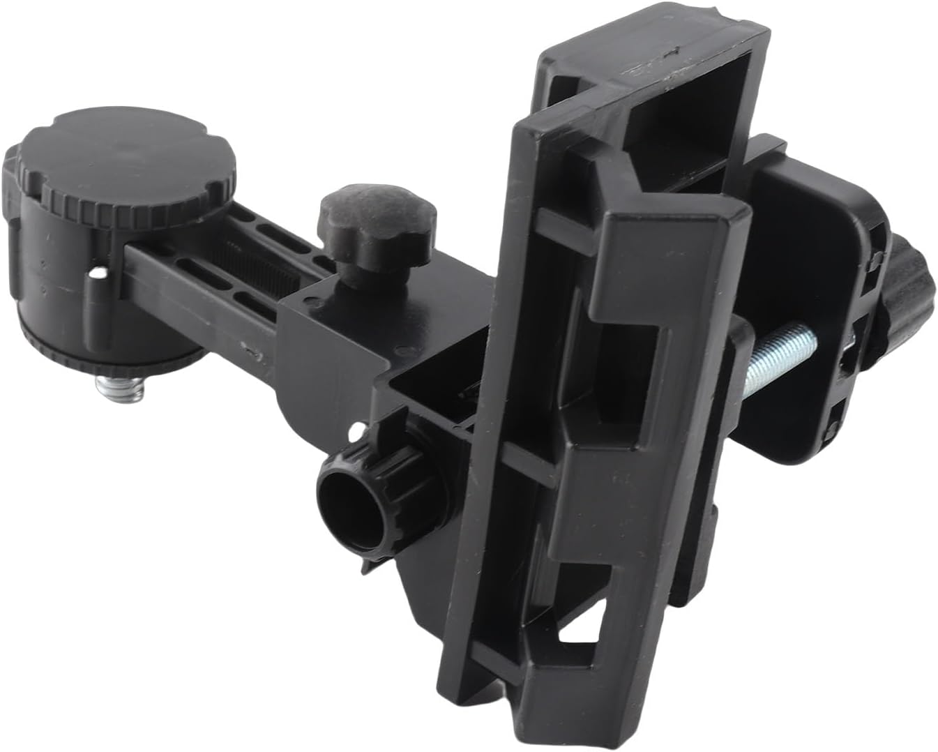 Fine Tuning Bracket Level Adapter L Shape Magnetic Pivoting Base for Level Accessories, 360 Degree Adjustable Support with Clip for Easy Installation, Environmentally Friendly