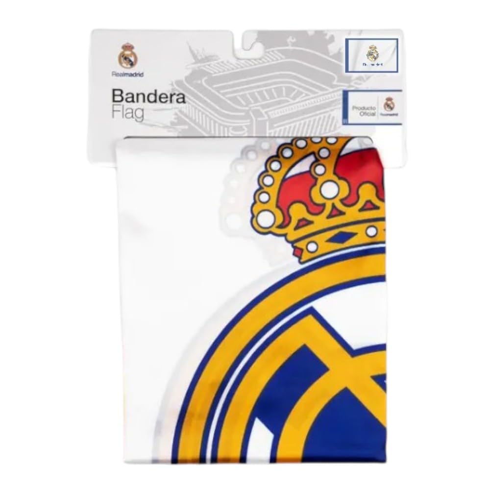 Bandera Real Madrid Oficial Grande 90x140cm
