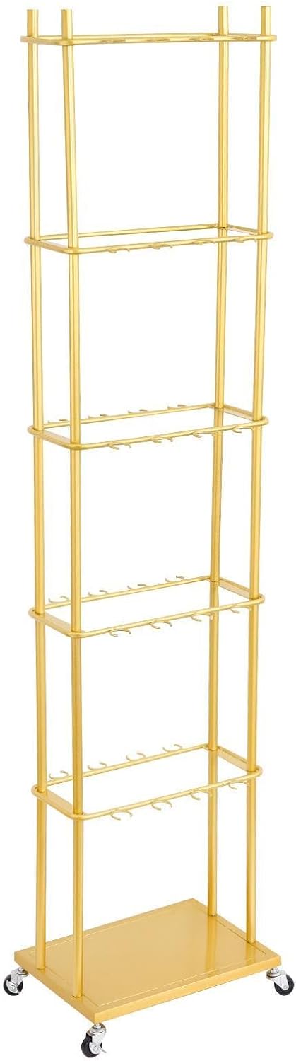 Champagne Stand, Metal Champagne Wall Stand, Tower Modern Rack Wine Glass Rac for parties