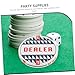 Toyvian Ceramic Button for Poker Games Gambling Chip Accessory Lightweight and Poker Card Indicator for Enthusiasts and Competitive Play