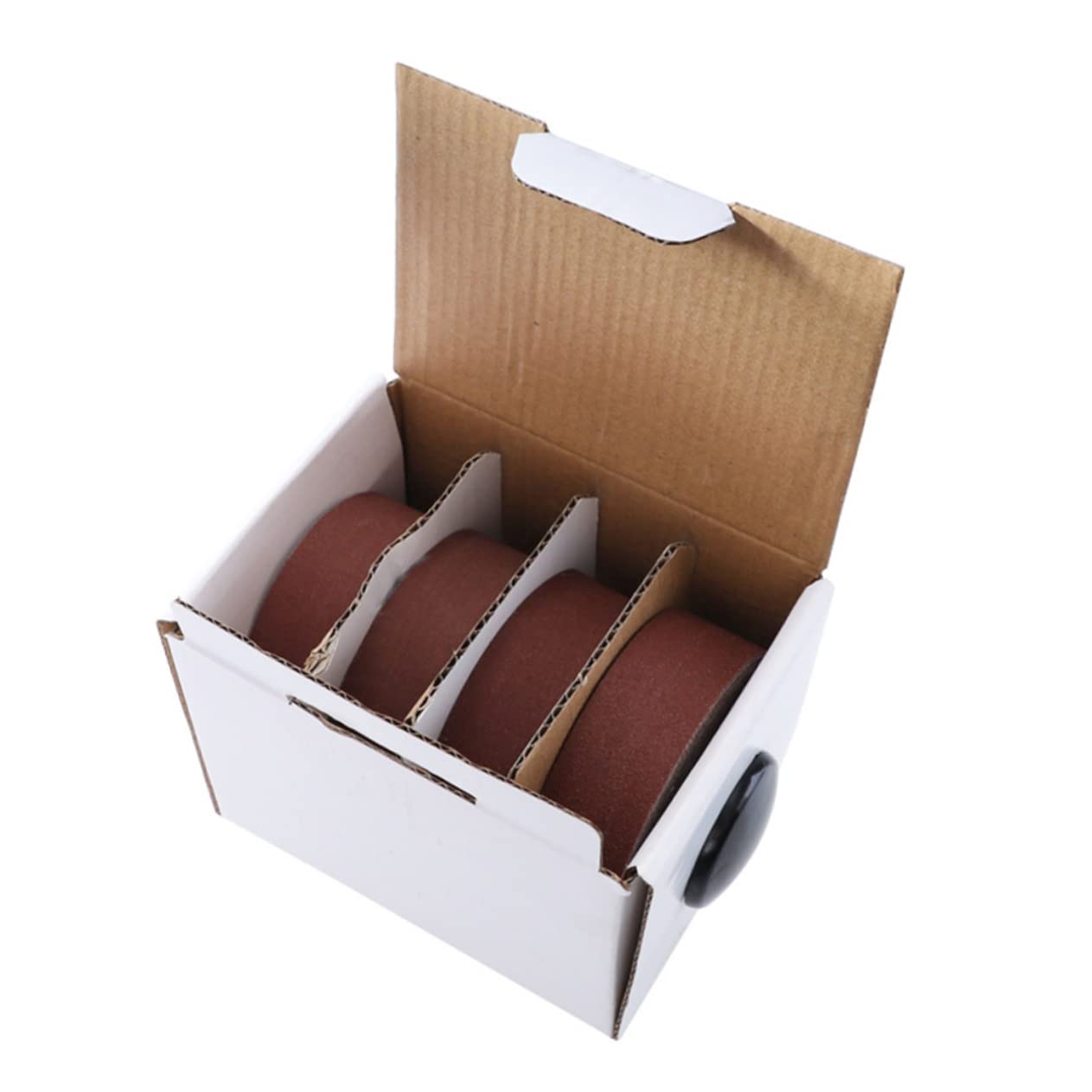 Draw Out Sanding Cloth Roll for Polishing and Grinding Durable Anti-Static Sandpaper Box for Finishing High Abrasion Resistance for Home Use