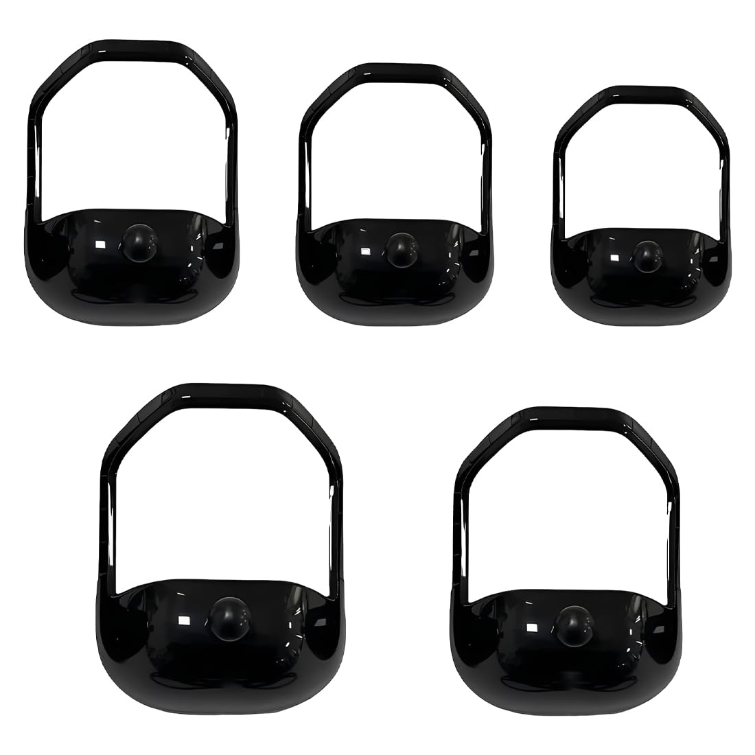 5 Pezzi Sagoma Per Barba Modellatore Barba Attrezzo Per Styling Contorno Barba Aiuto Per Rasatura Plastica Per Uomini Accessorio Per Rasatura Ner