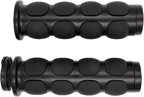 Empuñaduras de mano para motocicleta de 1 pulgada y 0.984 in, antideslizantes, universales, para Harley Davidson Street Glide Sportster 883 Road