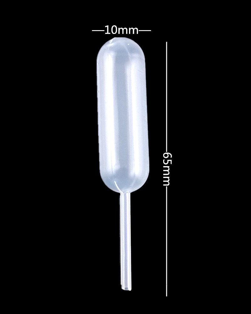 Yueton 50pcs Clear 4ml Liquid Dropper Pasteur Pipette, Plastic Squeeze Transfer Pipettes Buy