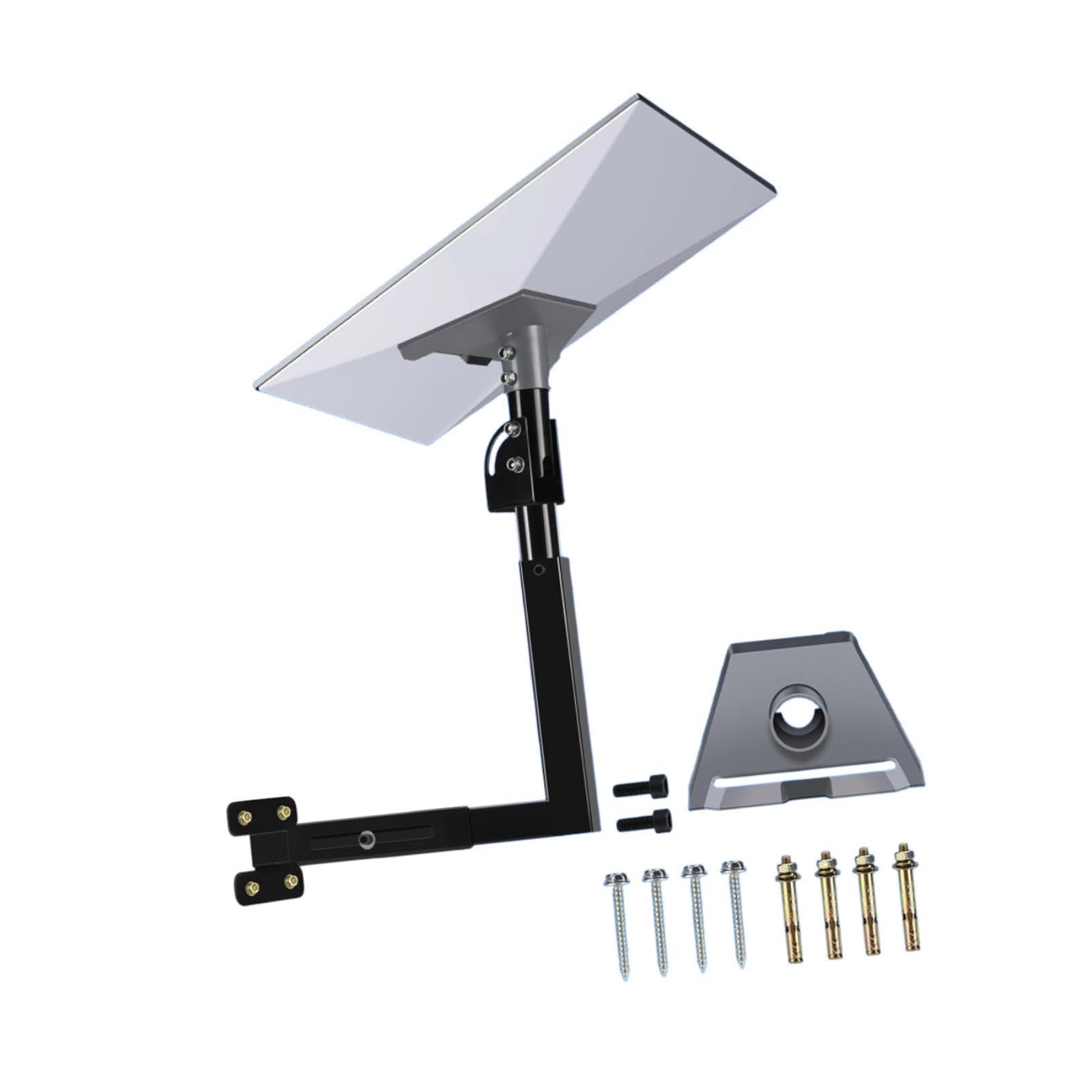 Sharplace Kit di Montaggio a Parete per Ricevitore di, Supporti a Parete per Parabole, Facile Installazione, Robusto, Regolabile con Viti, Staffa di