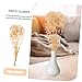RORPOIR Dried Babysbreath Flower Bouquets Realistic Dried Flowers for Wedding Decor Home Decoration and Party Arrangements Versatile Floral Bundles for All Year Use
