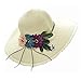 Produktbild lffopt SonnenhüTe Damen HüTe Damen Sommer Sommerhüte für Damen Strohhut Damenhüte Sommer Breitkrempiger Sonnenhut Damen Damen Strohhut Sonnenhut Damen White,Freesize