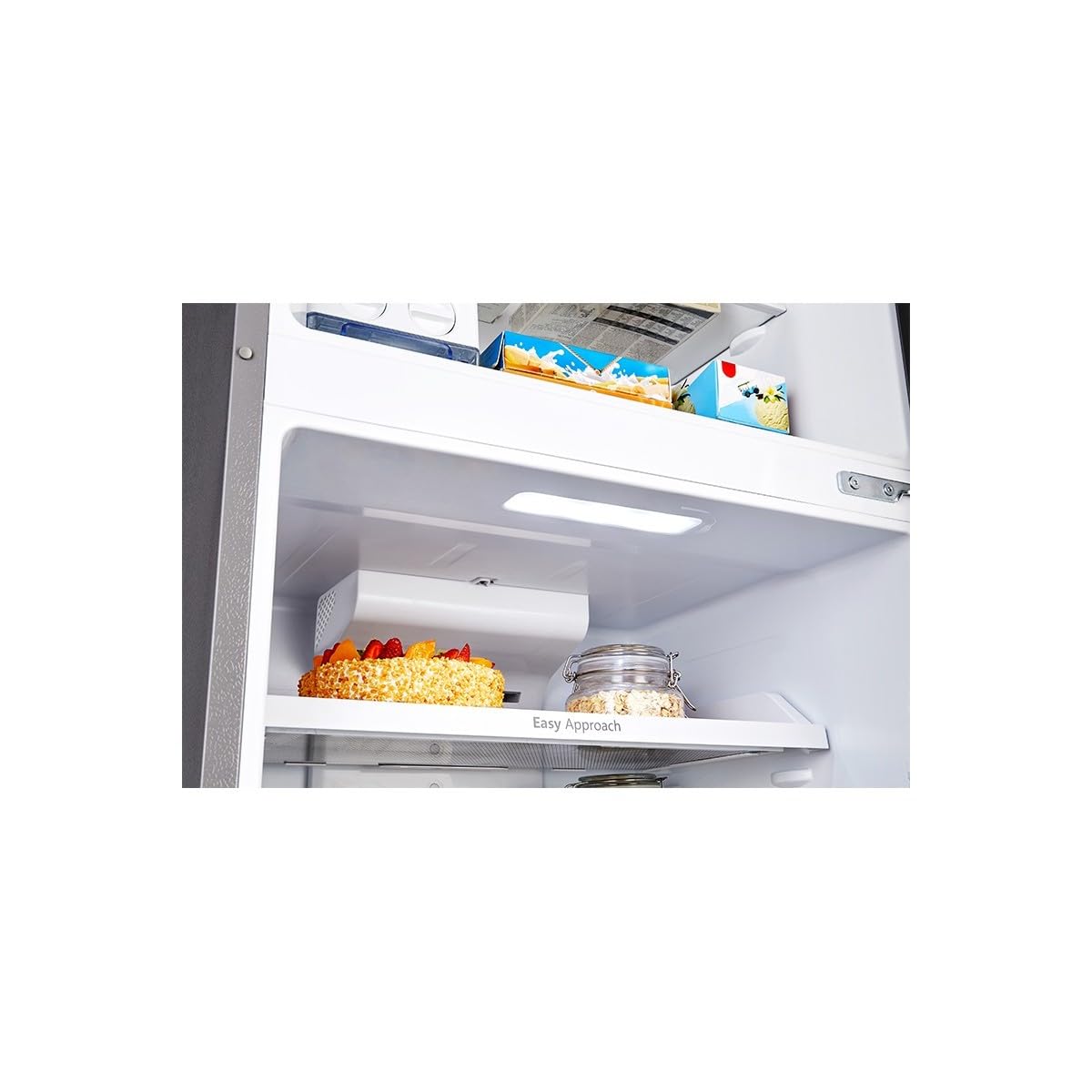 Hisense RT488N4DC2 - Nevera doble puerta de libre instalación Total No Frost, sistema de ventilación Multi Air Flow, anchura 70 cm, color inoxidable, capacidad neta 375 L