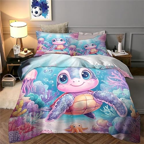 Housse de couette raton laveur 260x220 cm en microfibre - 6