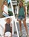KKJ 2 Pack Womens Tank Tops Summer Crew Neck Sleeveless Loose Fit Casual Shirts Flowy Basic Tees Fashion Outfits