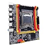 Cartes mères Carte mère X79 VG2, Socket LGA 2011, Compatible avec Les processeurs v1 et v2, mémoire vive DDR3 for PC de Bureau, SSD M.2 NVMe SATA 2.0