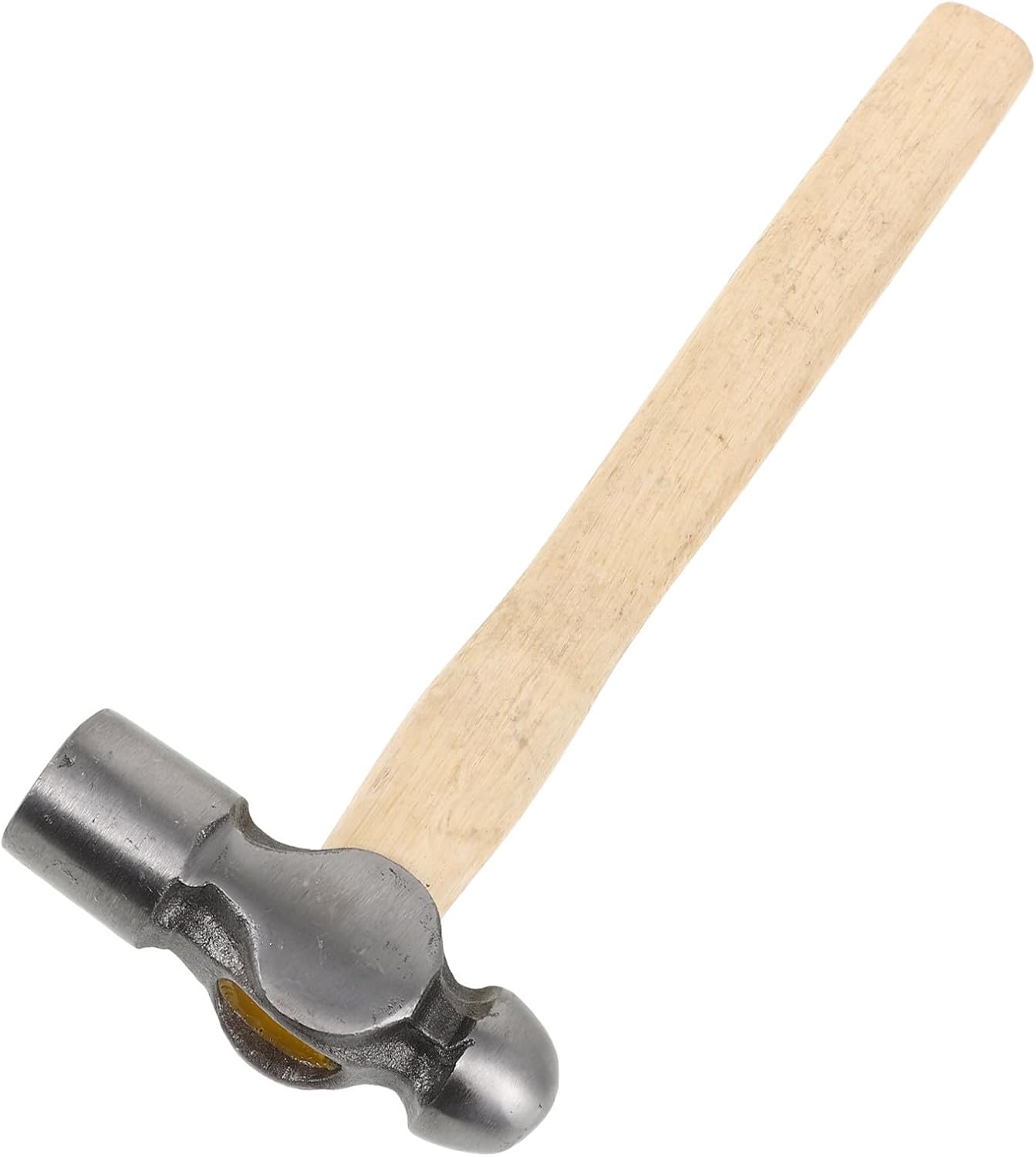 Ergonomic Tool Wood Hammer Handle with Head Hand and Alloy Multifunctional Minimizing Damage, Beige Color for Woodworking and Home Use