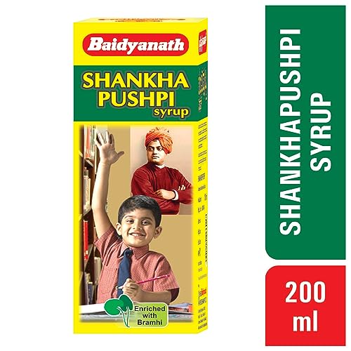 Baidyanath Shankhapushpi Syrup 200 ml , Liquid,(Pack of 2) - Image 6