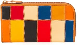 [トライオン] 公式 財布 長財布 本革 革 レザー 大容量 ラウンドファスナー マルチカラー 2つ折り コンパクト メンズ レディース DPC804MTW マルチ